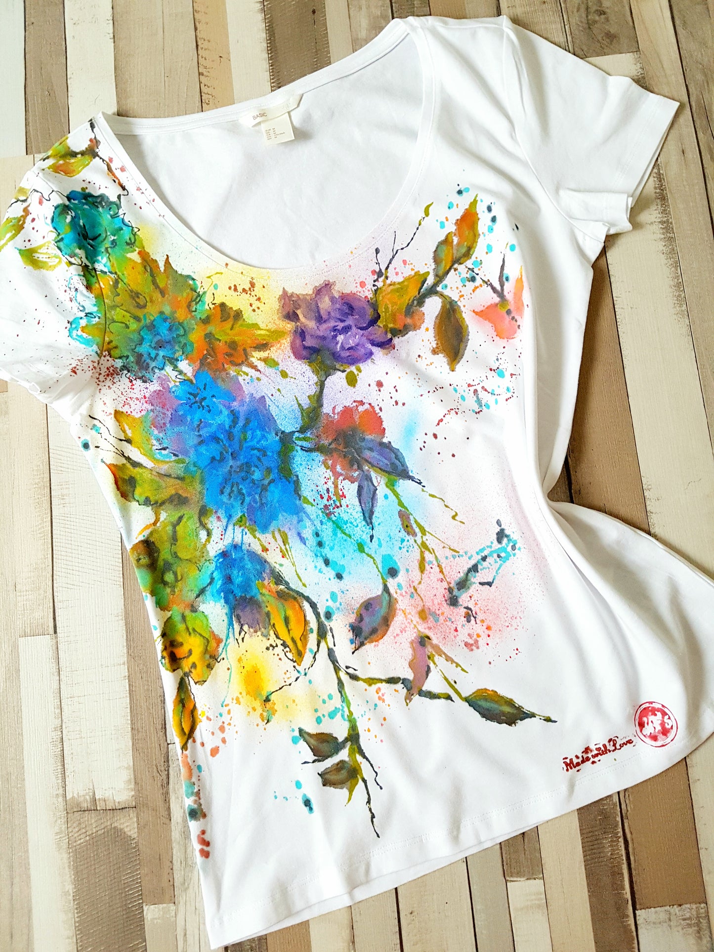 Tricou Flower power