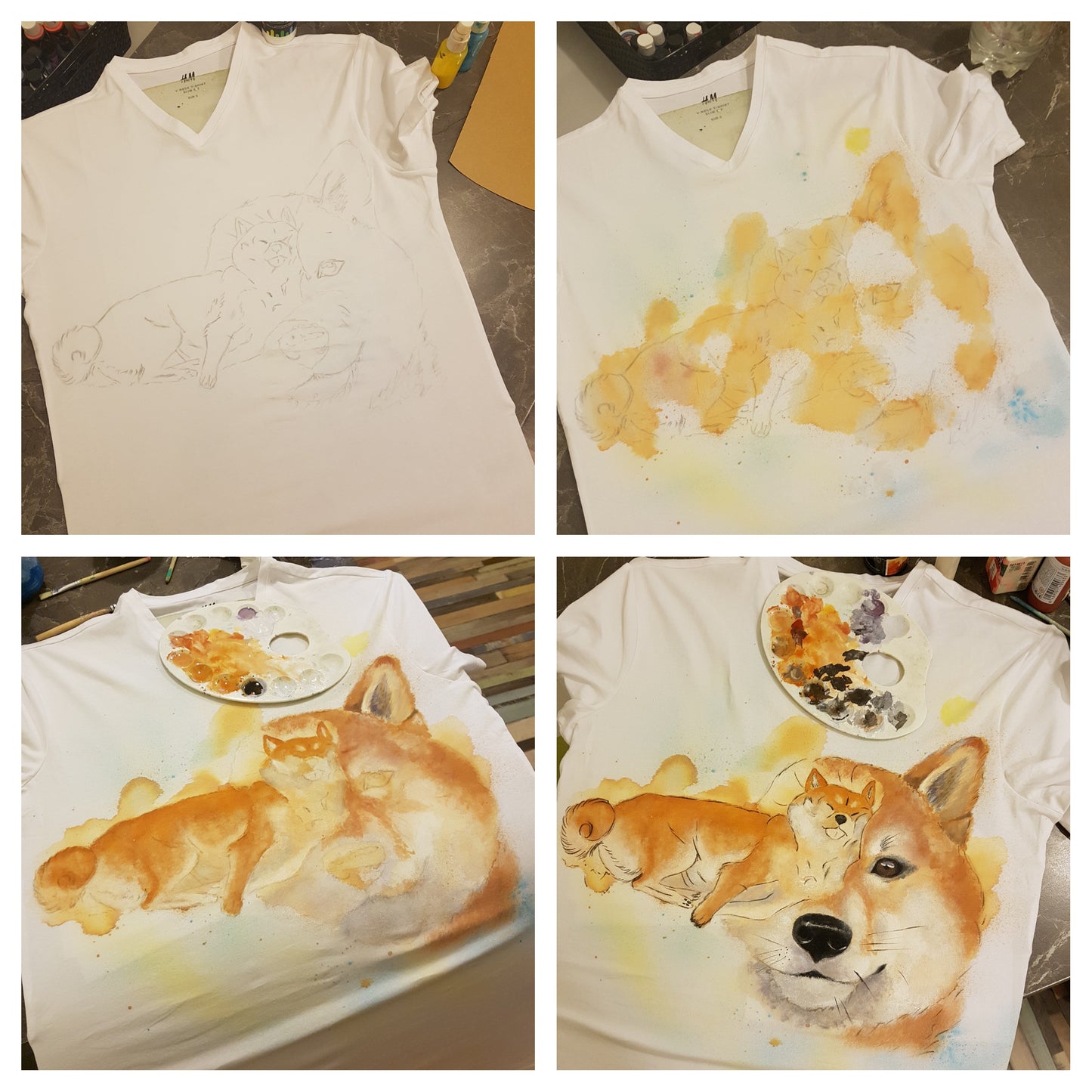 Tricou Akita love