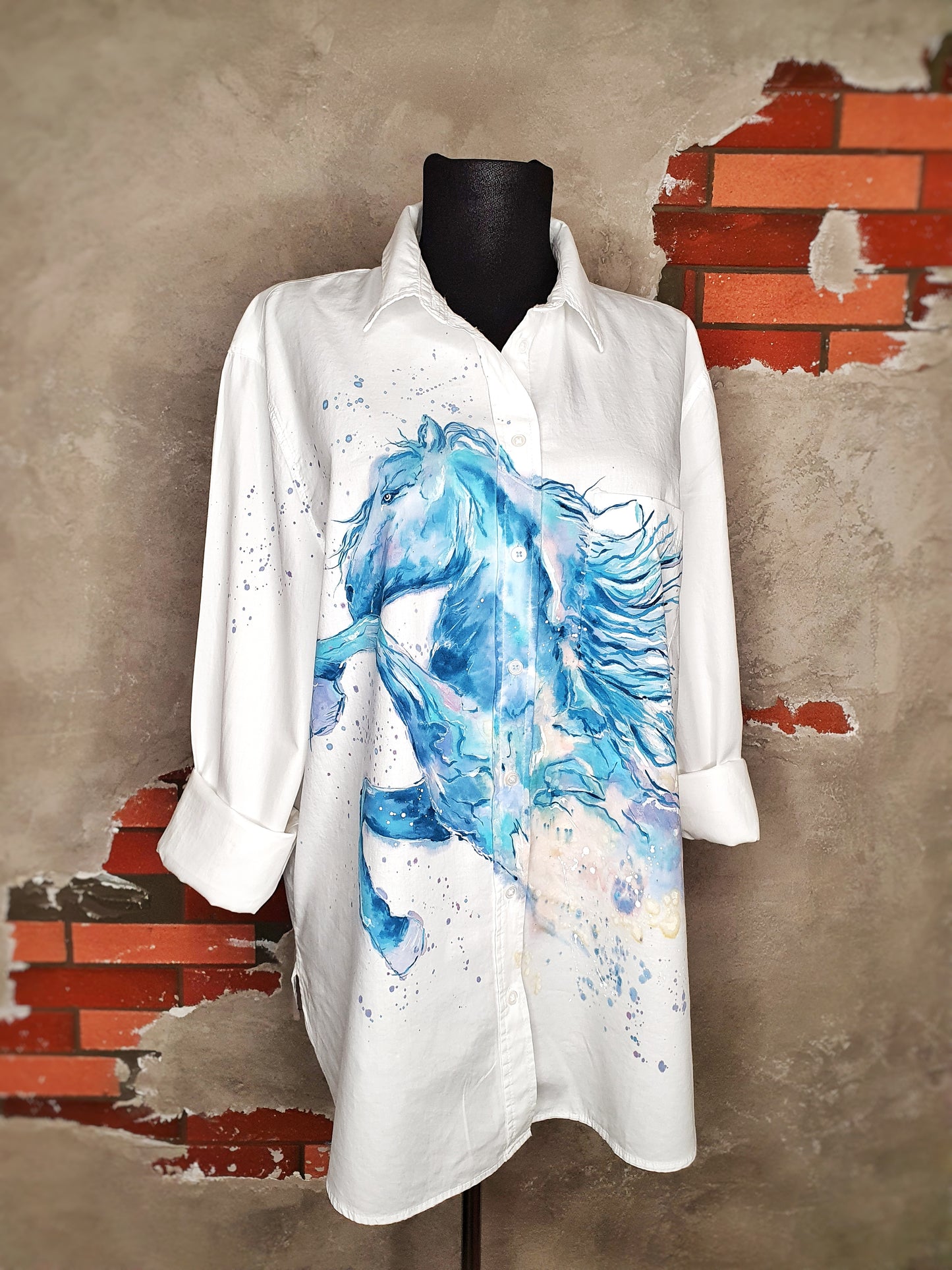 Camasa pictata Blue horse