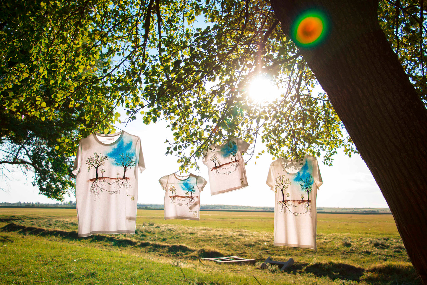 Set tricouri cu Copaci - Connected