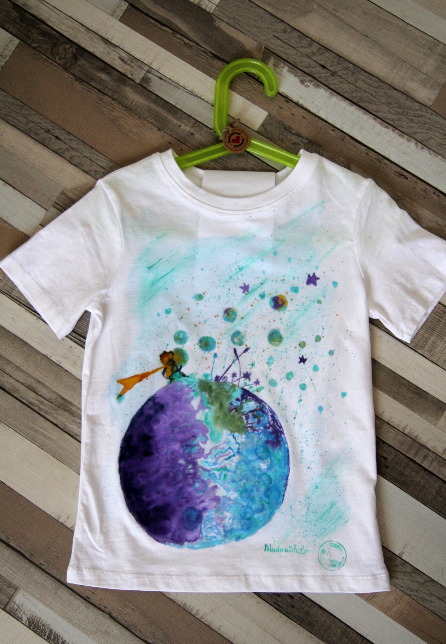 Tricou Micul Print - acuarela