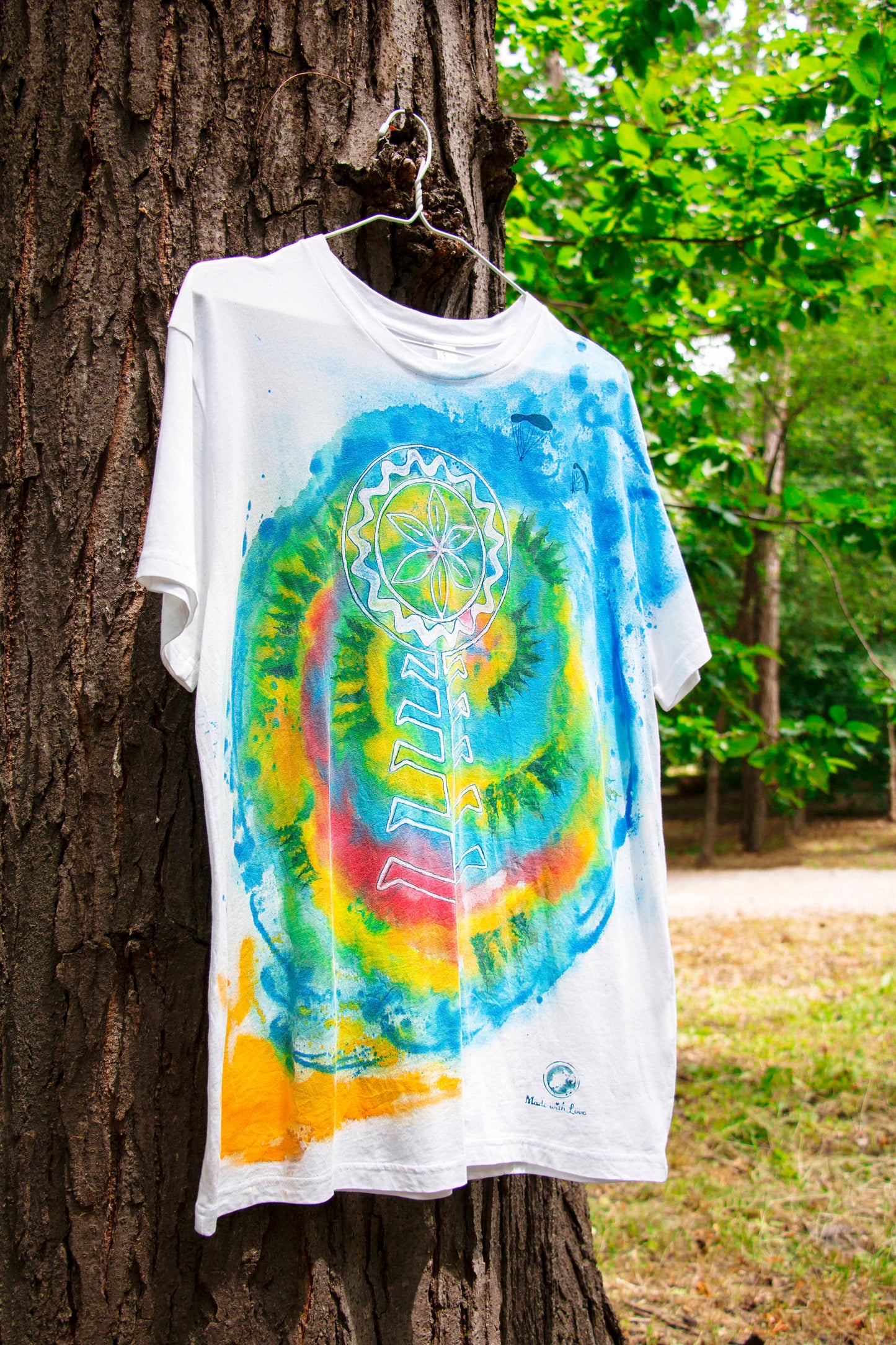 Tricou Romanian flower