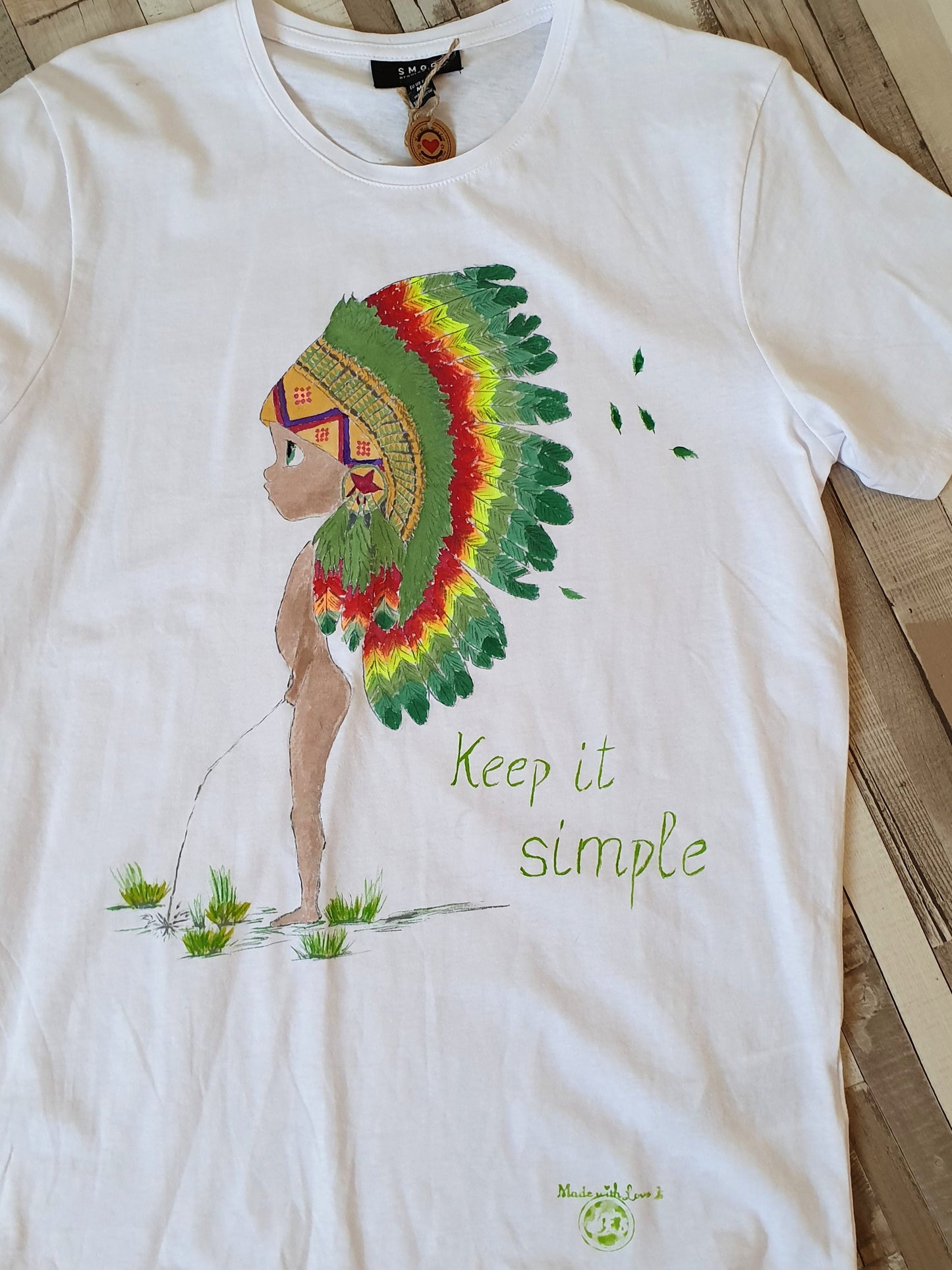 Tricou The Simple indian