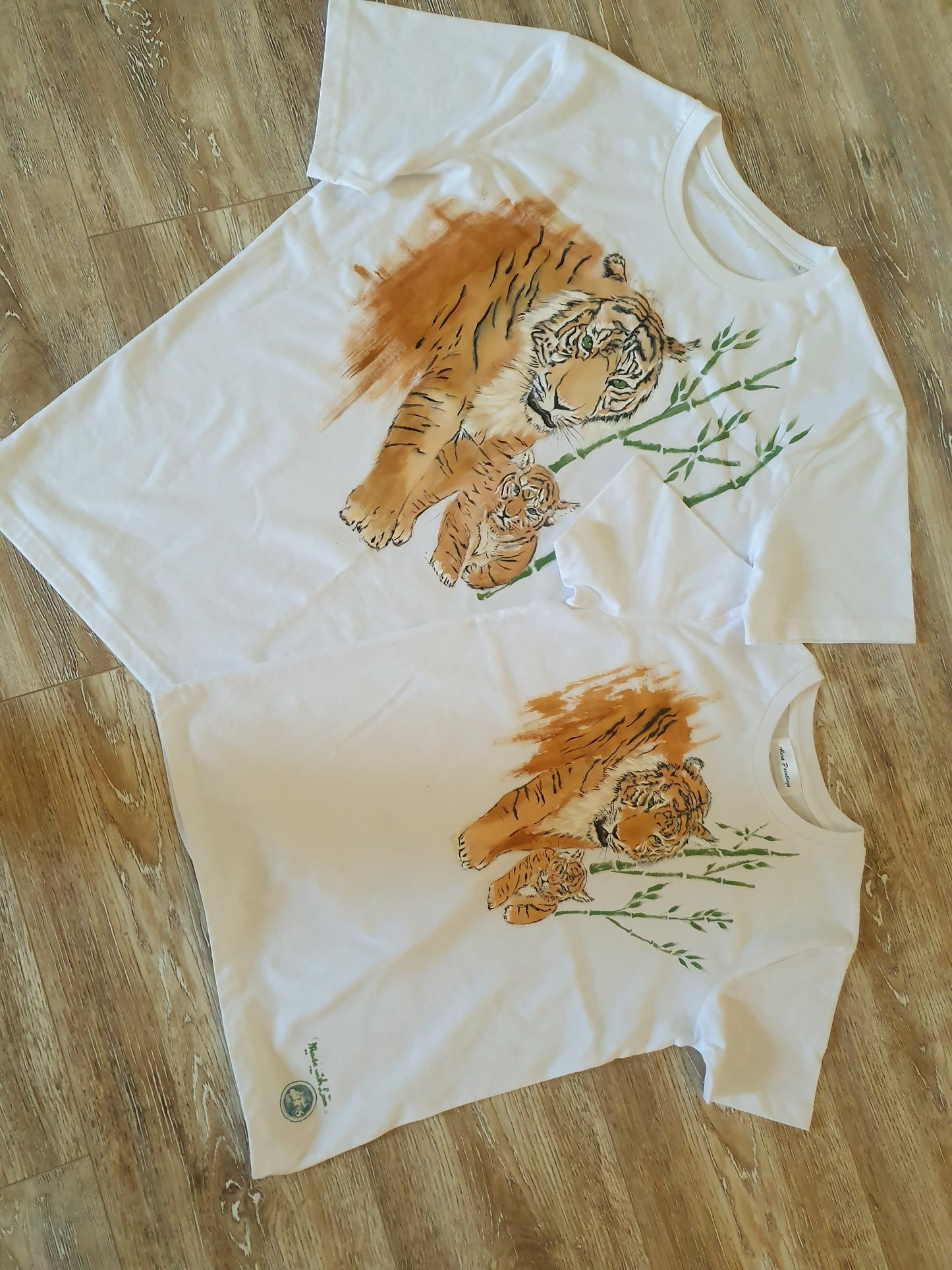 Set Tricou Tiger Father and Son