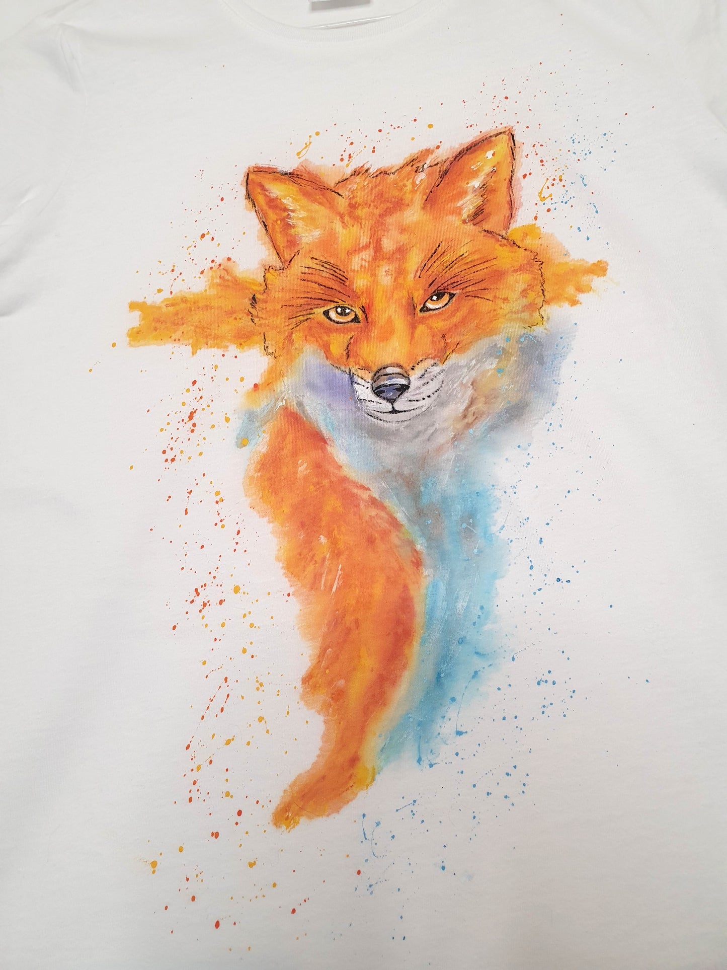 Tricou Foxy watercolor