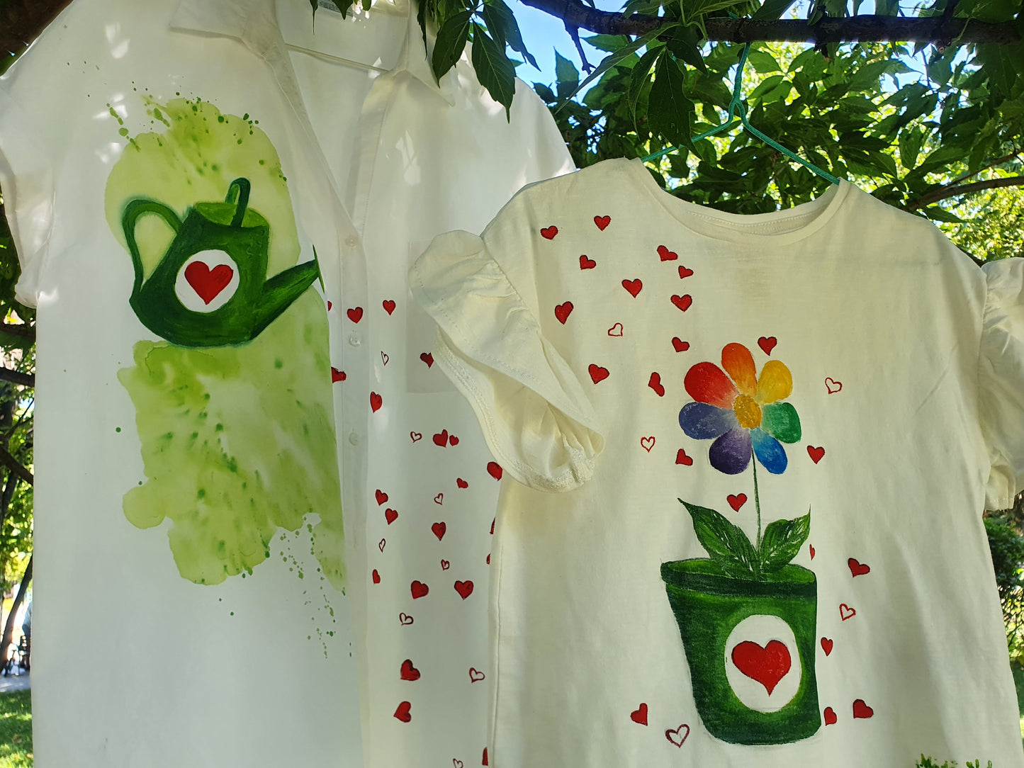Set tricouri pictate "Spread Love"
