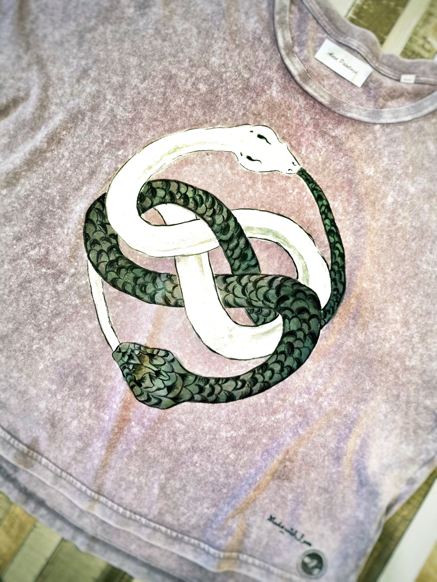Tricou Yin-Yang Snake