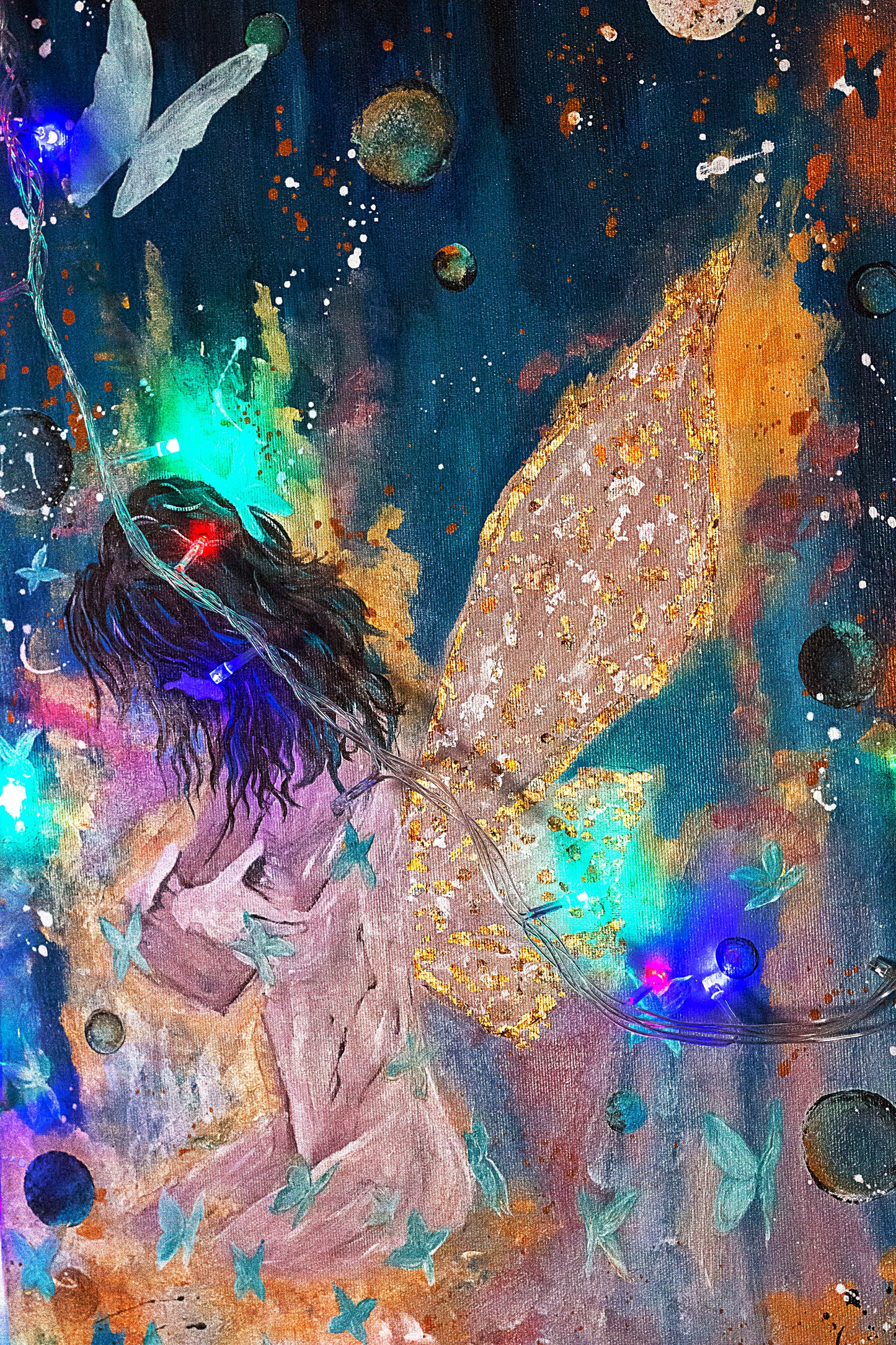 Angel wings - acrylic