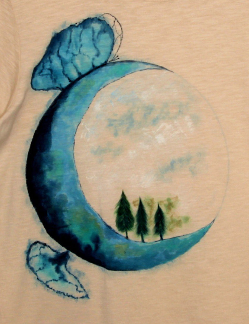 Tricou Abstract Moon
