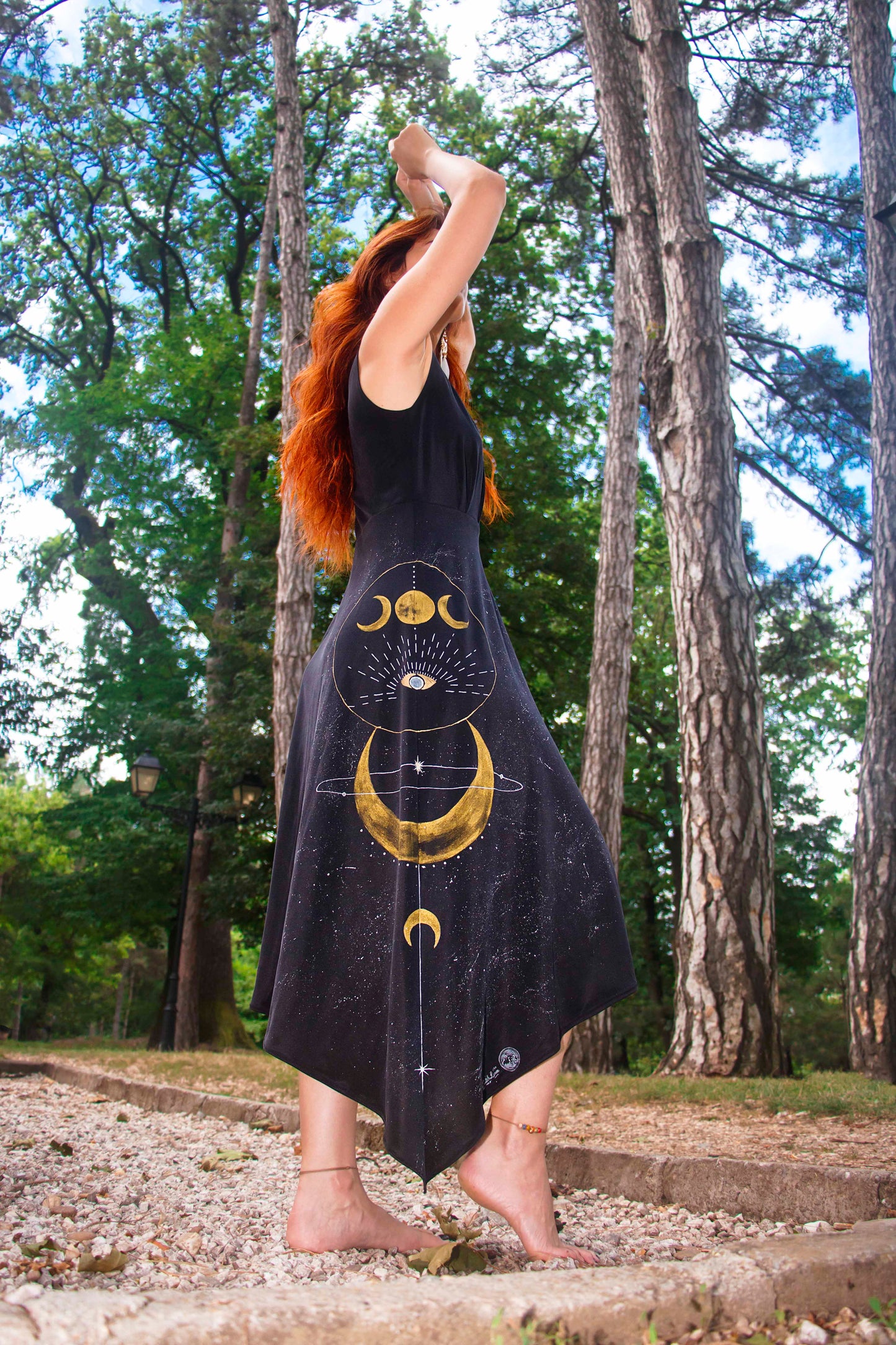 Rochie "Moon space-time"