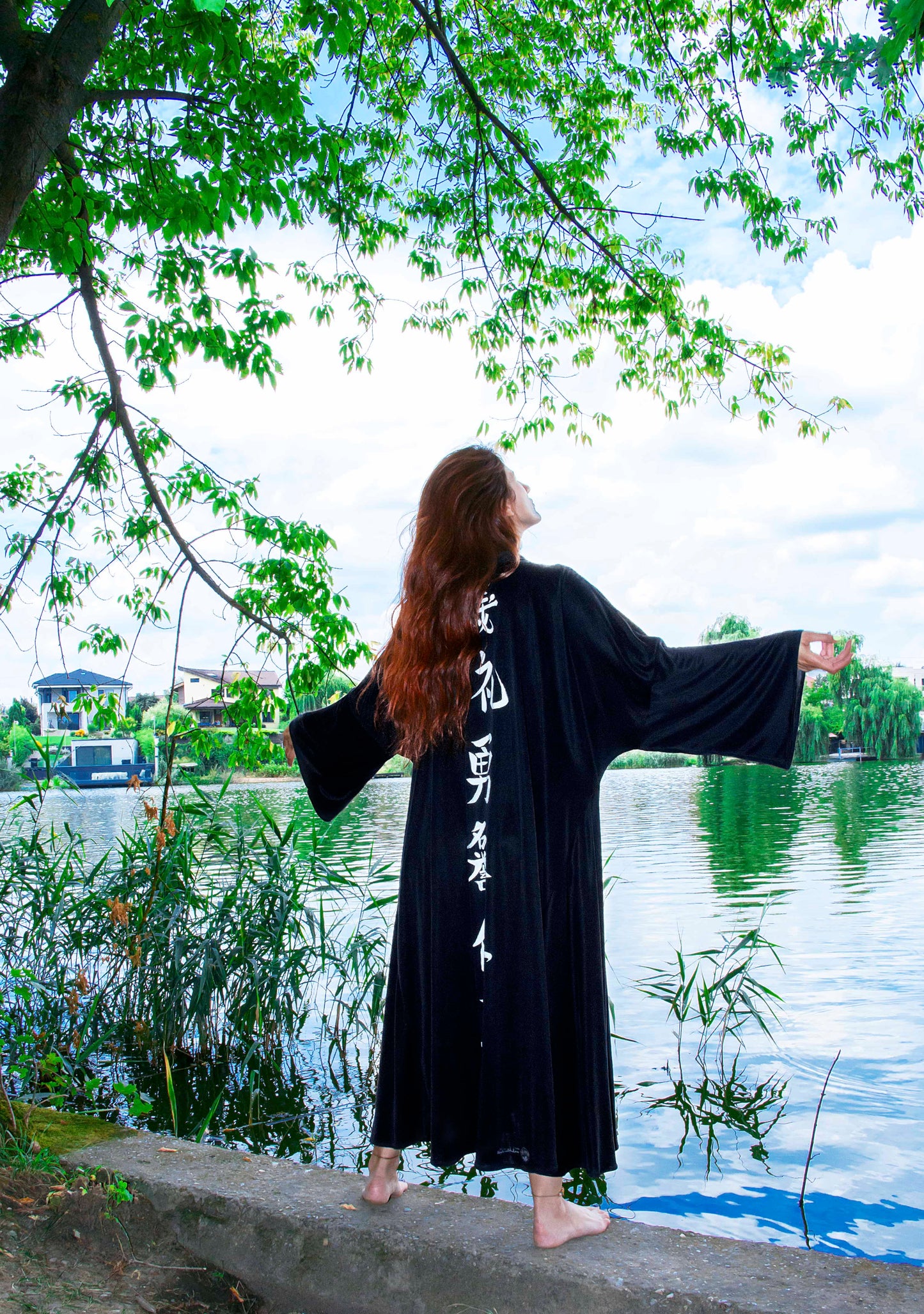 Kimono "Sacred message"